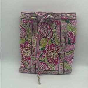 Vera Bradley BACKSACK Backpack Purse PINWHEEL PINK Handbag Shoulder Bag